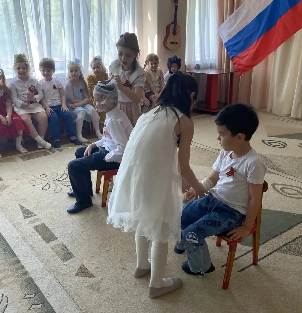 🕊️Наши дошколята отметили День Победы!    В преддверии Дня Победы воспитанники наших дошкольных корп