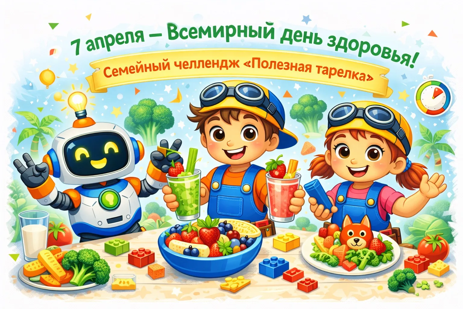 7 АПРЕЛЯ – ВСЕМИРНЫЙ ДЕНЬ ЗДОРОВЬЯ! 🌞🏃‍♀️