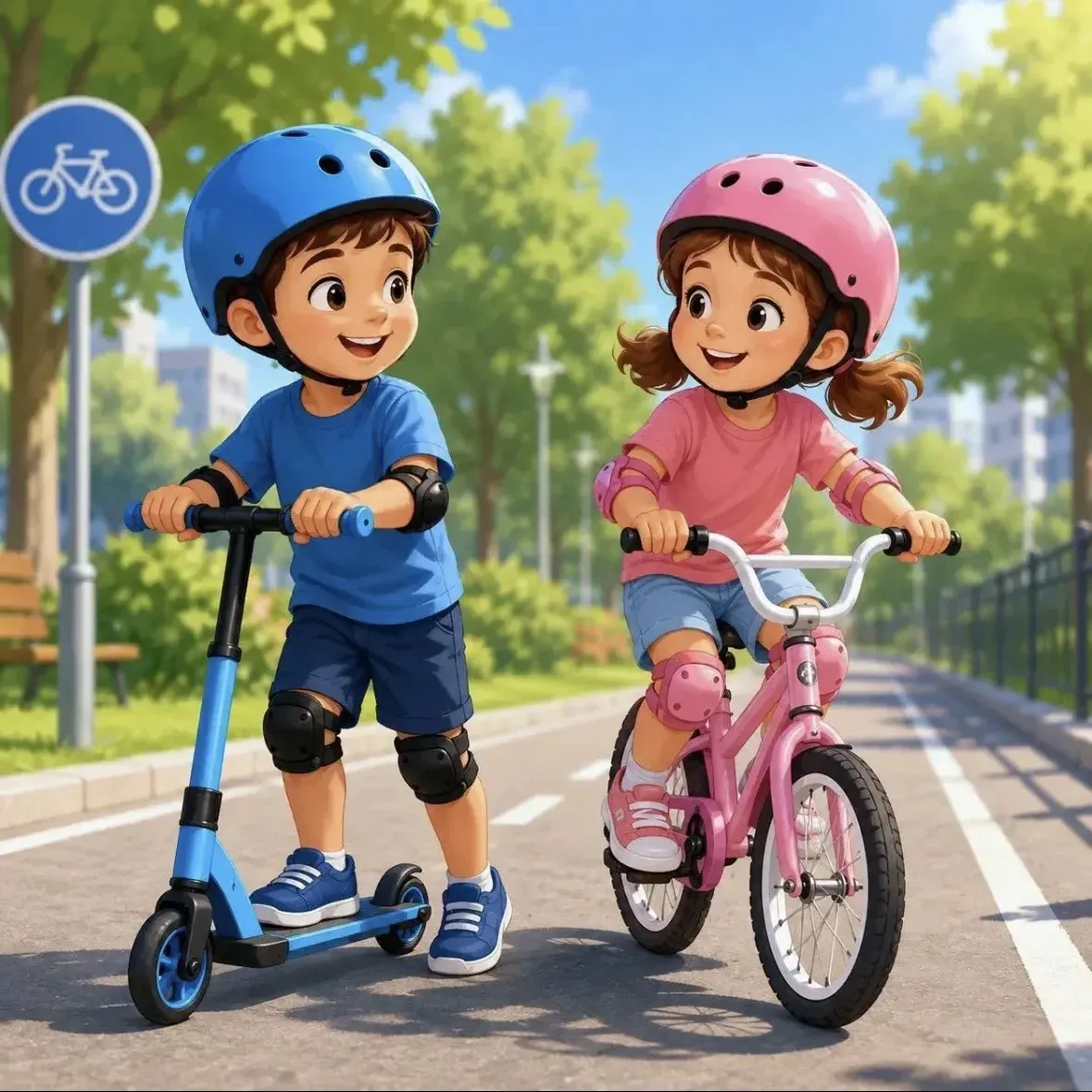 🚲 Лето без травм: напоминаем о безопасности на самокатах и велосипедах

Теплое время года — пора ак