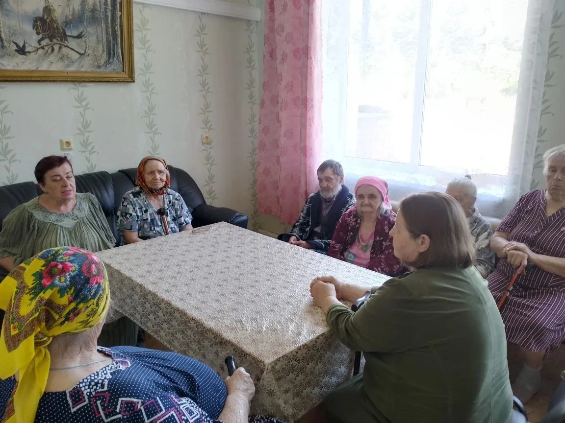 В социально - реабилитационном отделении с. Летник прошло мероприятие : Воспоминание о ...