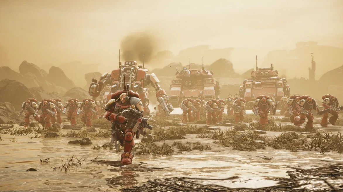 ✊ В Warhammer 40,000: Dawn of War 4 Космодесант станет самой элитной фракцией. Цитатку ...