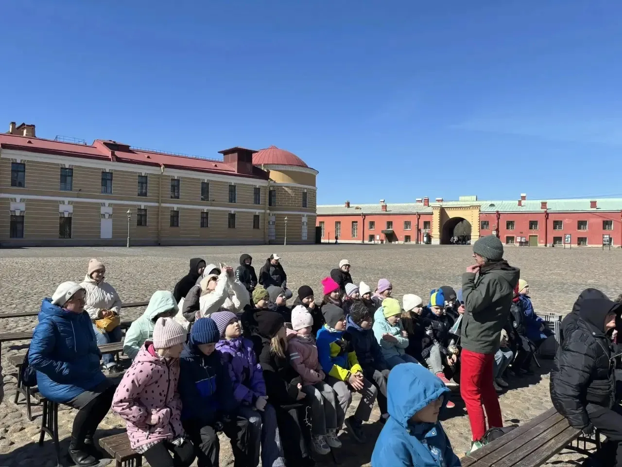 🏰 Петропавловская крепость глазами первоклассников 1 «А»!  Сегодня наши самые юные ученики отправили