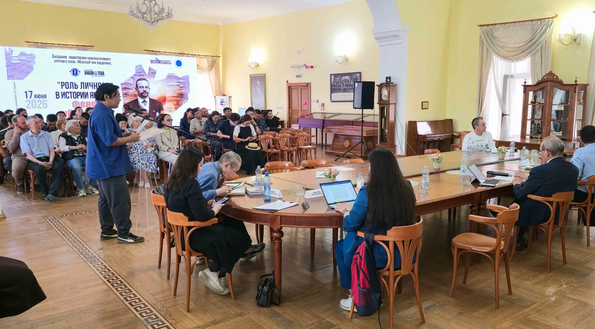 В Национальной библиотеке состоялось заседание общественно-консультативного круглого стола «Кустук»,