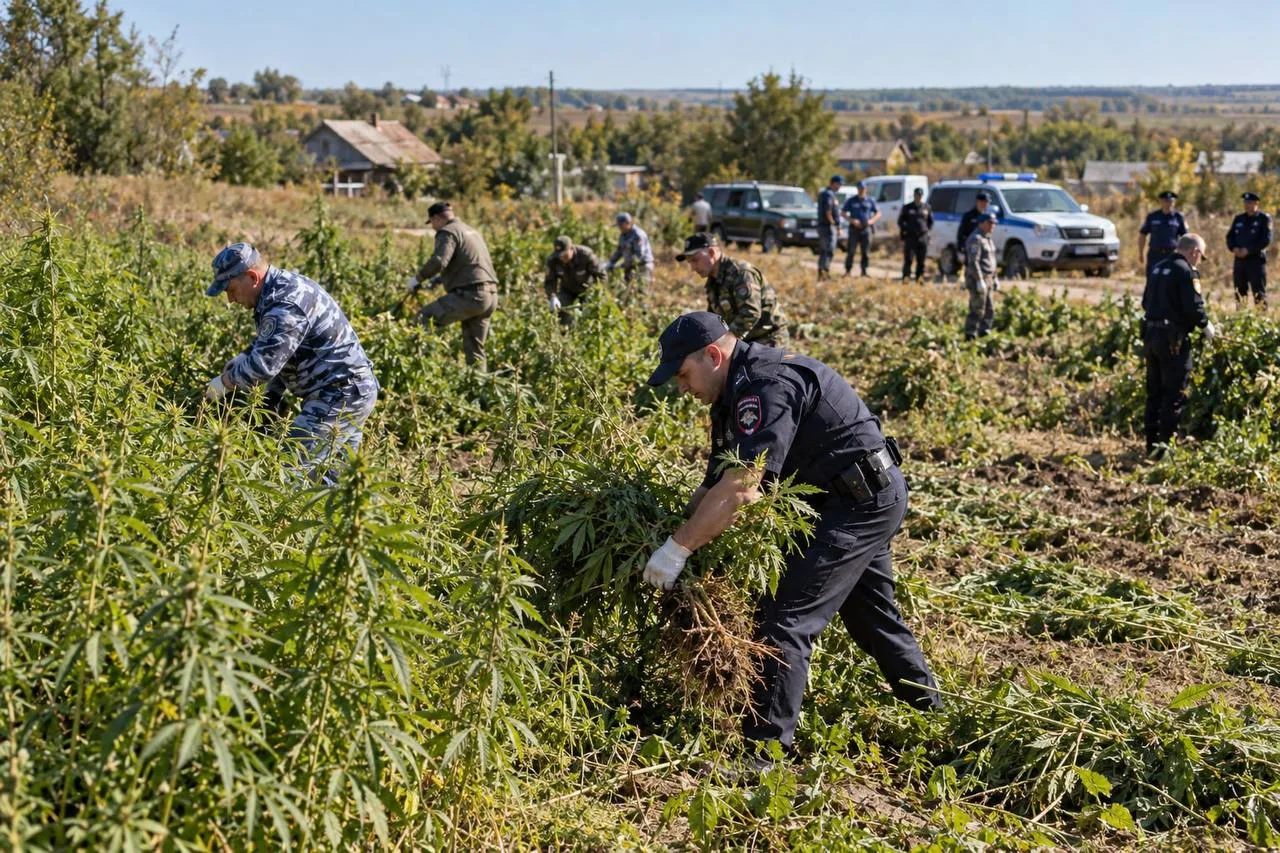⚡️ На Дону за десять дней уничтожили 153 очага дикорастущей конопли
