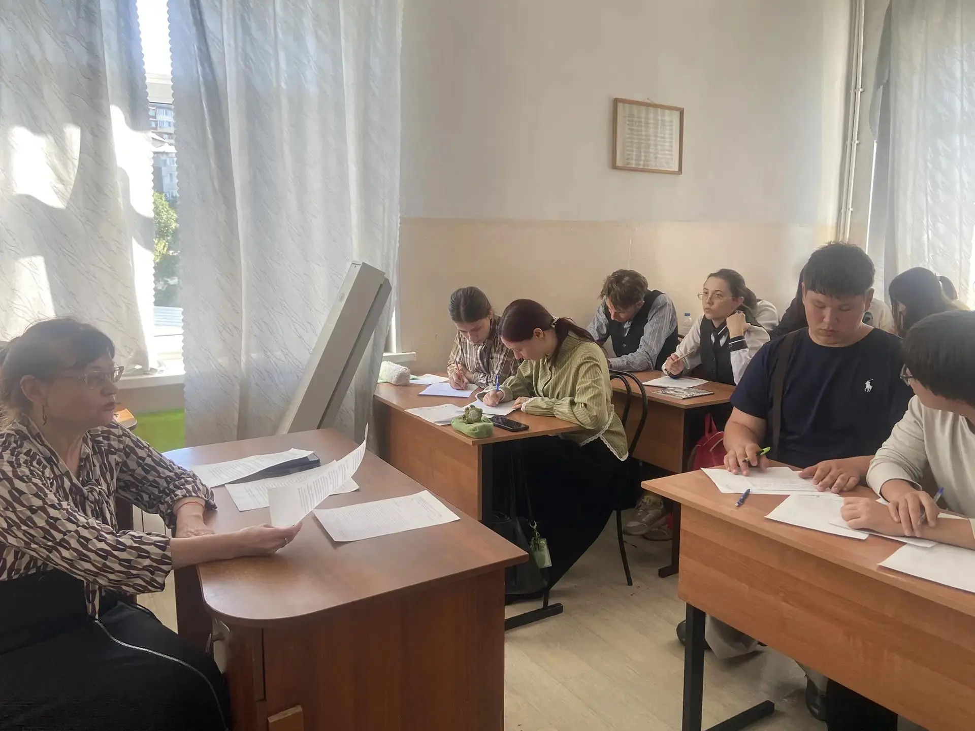 ✅В колледже искусств присоединились к Всероссийскому диктанту «Россия - дом народов»