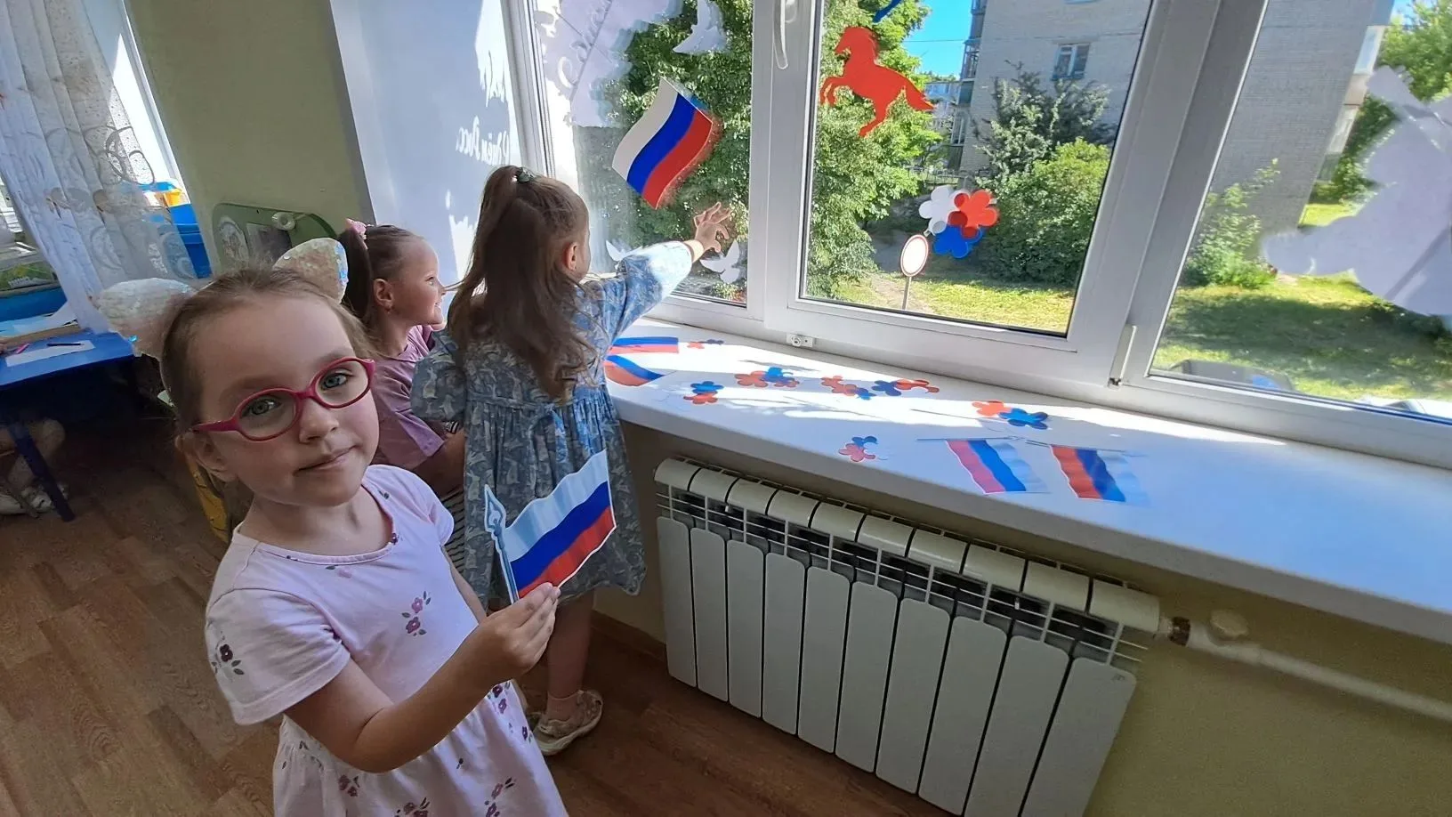 По всей стране проходит Всероссийская акция «Окна России»!