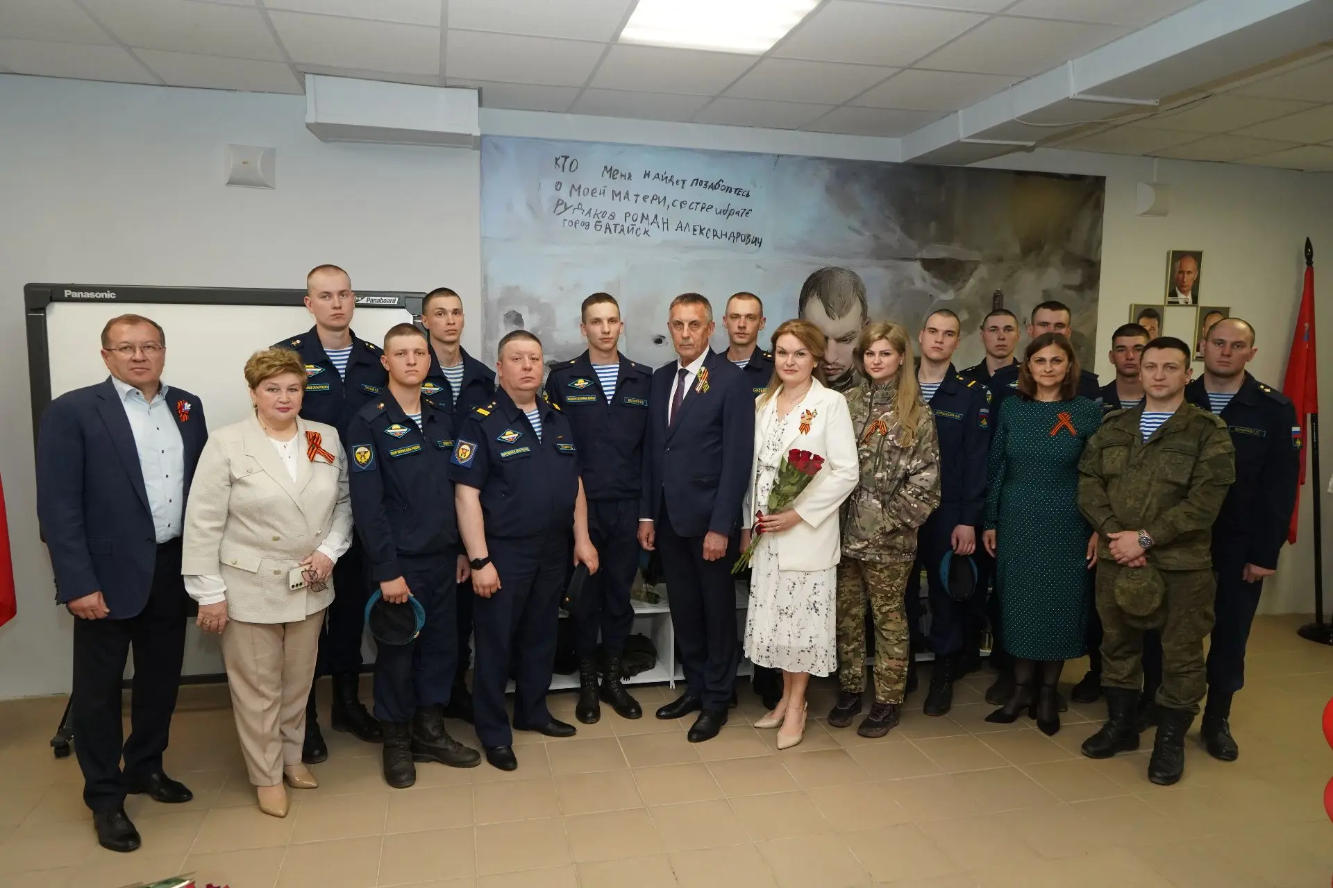 Военно-патриотический проект «Подвиг и честь» объединил сердца. В ПЭК ГГТУ в преддверии Дня Победы п