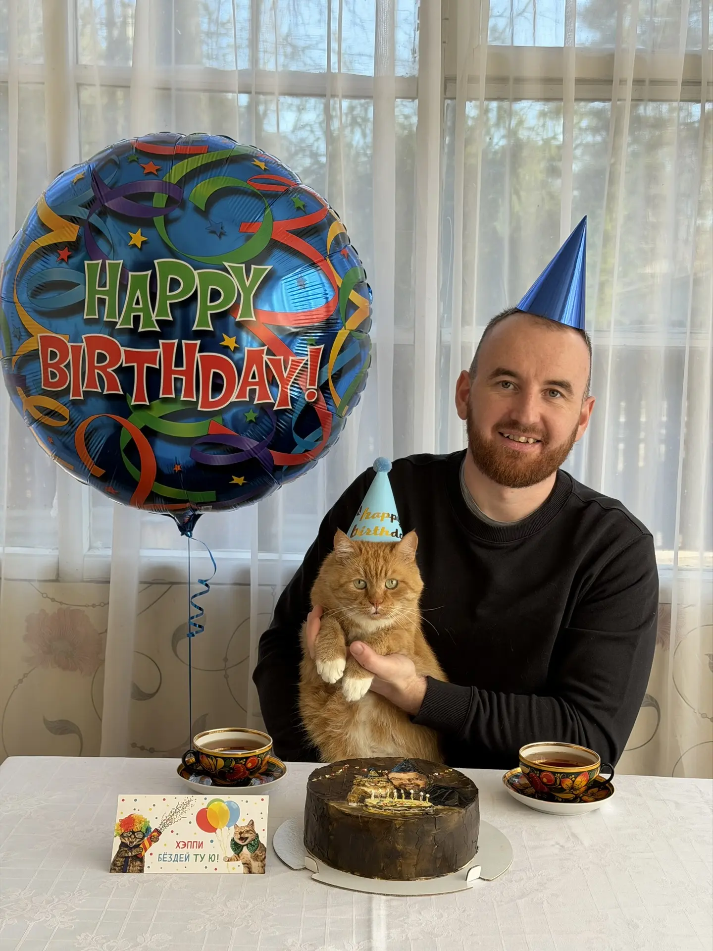 У меня сегодня юбилей - 35 лет!