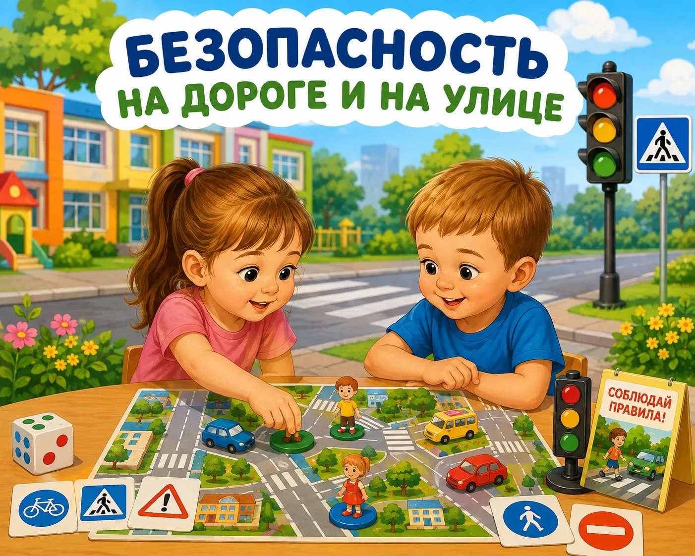 Сегодня наши юные пешеходы продолжали закреплять знания правил дорожного движения и учи...
