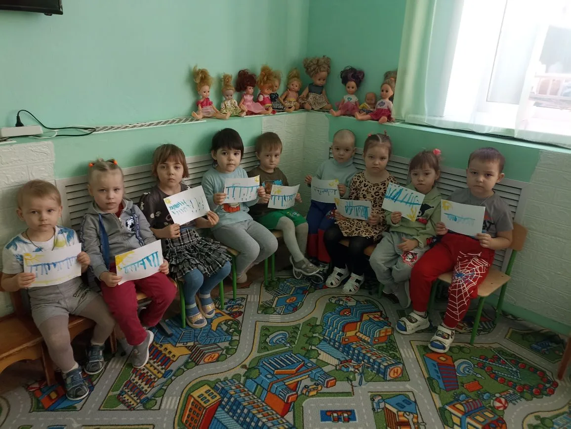 НОД рисование "Все сосульки плакали"
