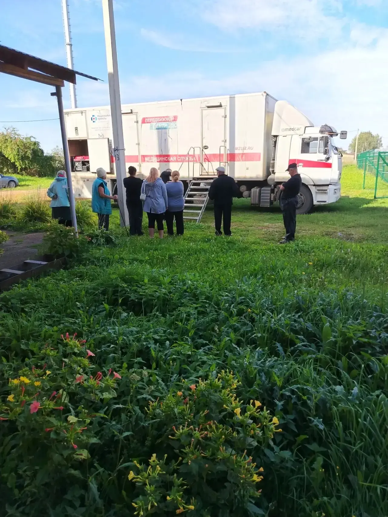🚑 03.09.2026г. Передвижной медицинский комплекс работал на территории Сарапульского ра...