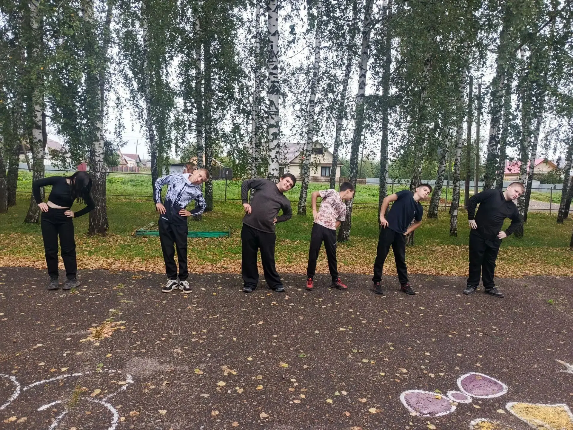 ✅Шестой день в нашем летнем трудовом лагере начался как обычно — с зарядки на свежем во...