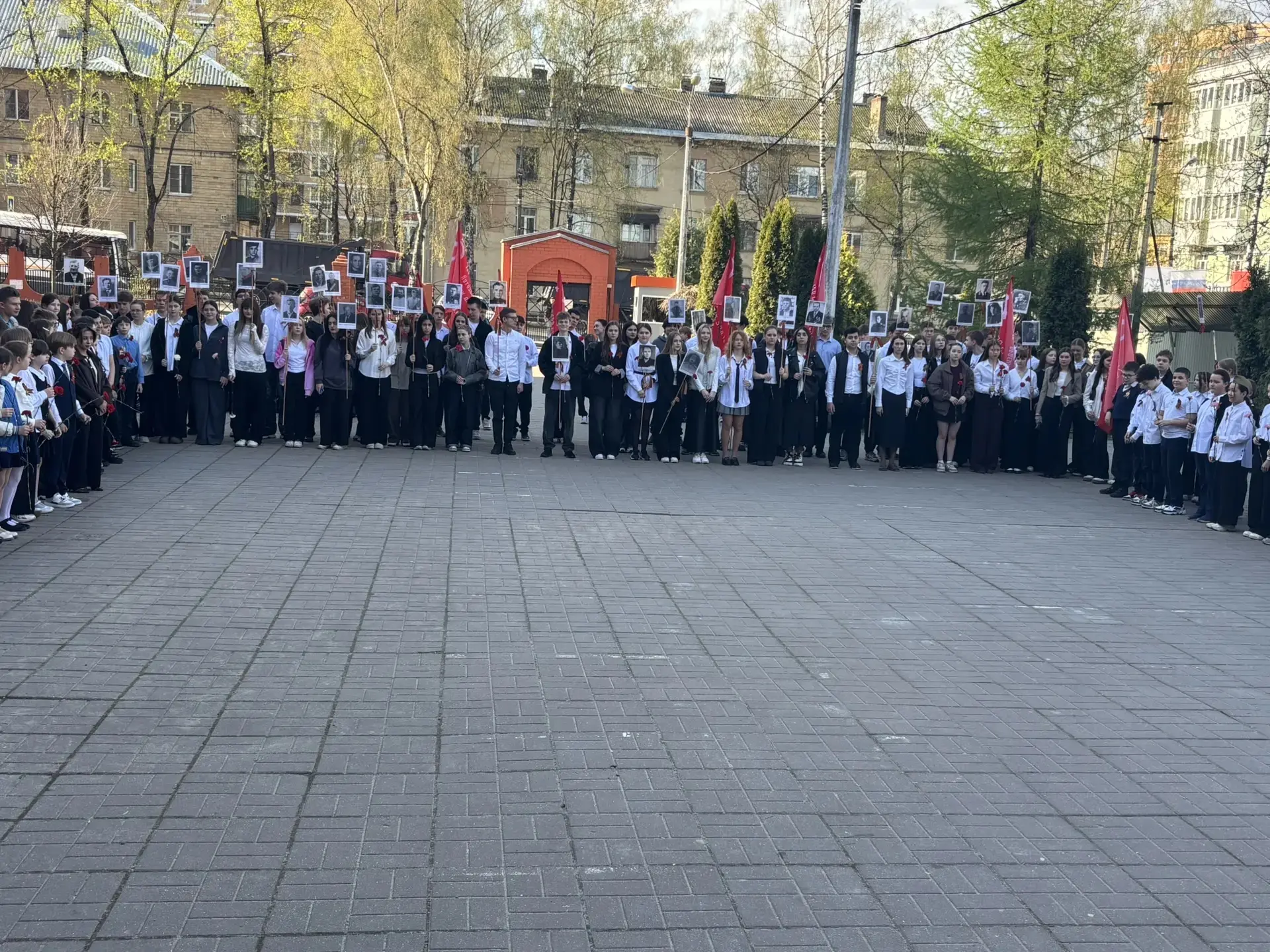 🕊Мы помним! Мы гордимся!  🎖Сегодня наш Образовательный центр №2 присоединился к всероссийской акции 