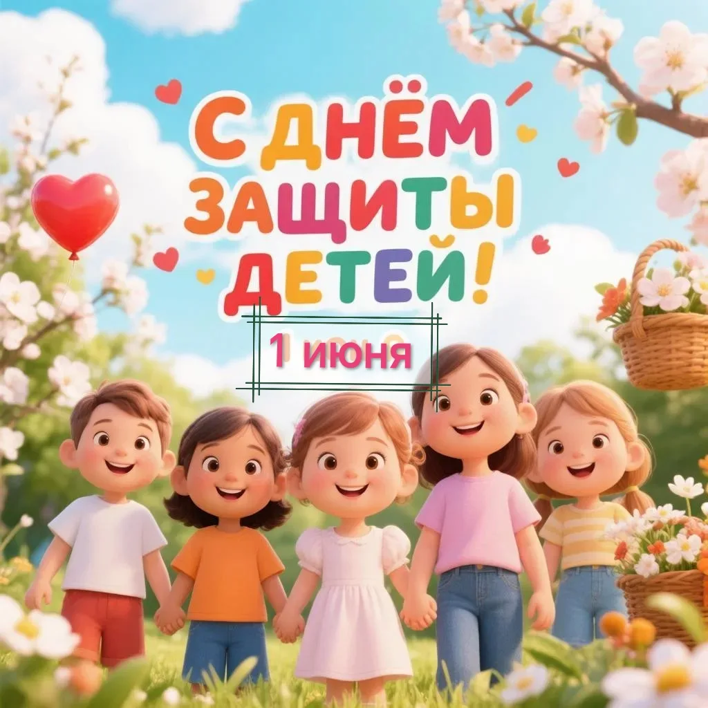🎈 1 июня - День защиты детей!