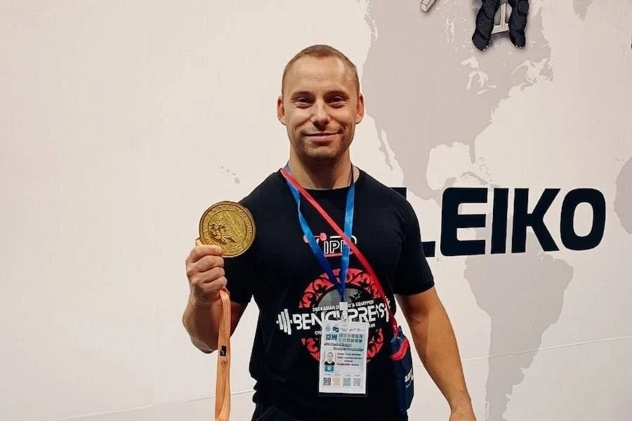 🏋🏻 Калининградец снова побил рекорд России в жиме лёжа.
