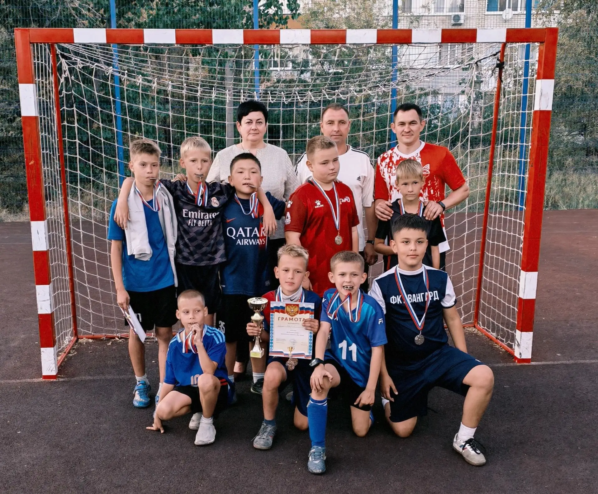 ⚽️ Футбол в честь Дня знаний на Ершовском ж/д узле!