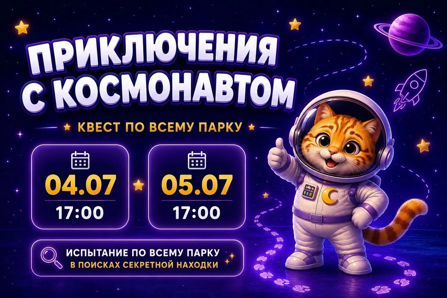 🚀 Готовы к настоящему космическому приключению?