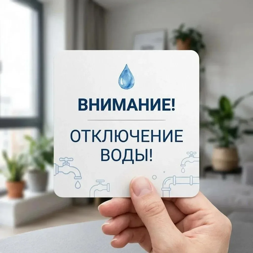 ⚒️ Внимание! Плановое отключение горячей воды 20 июля