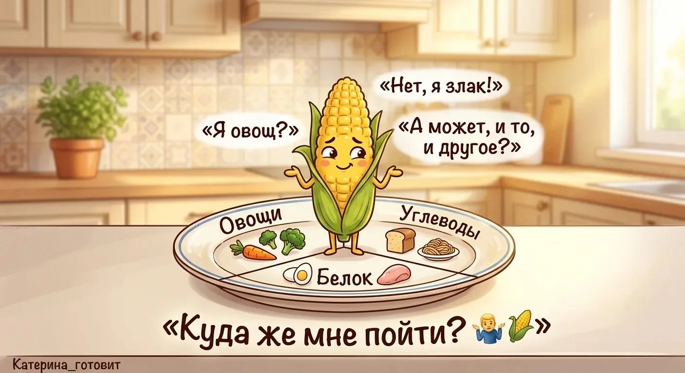 КУКУРУЗА:  как её правильно есть по методу тарелки 🌽

В методе тарелки у моих клиенток я часто вижу