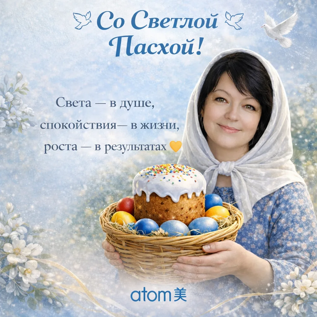 🕊Со Светлой Пасхой!