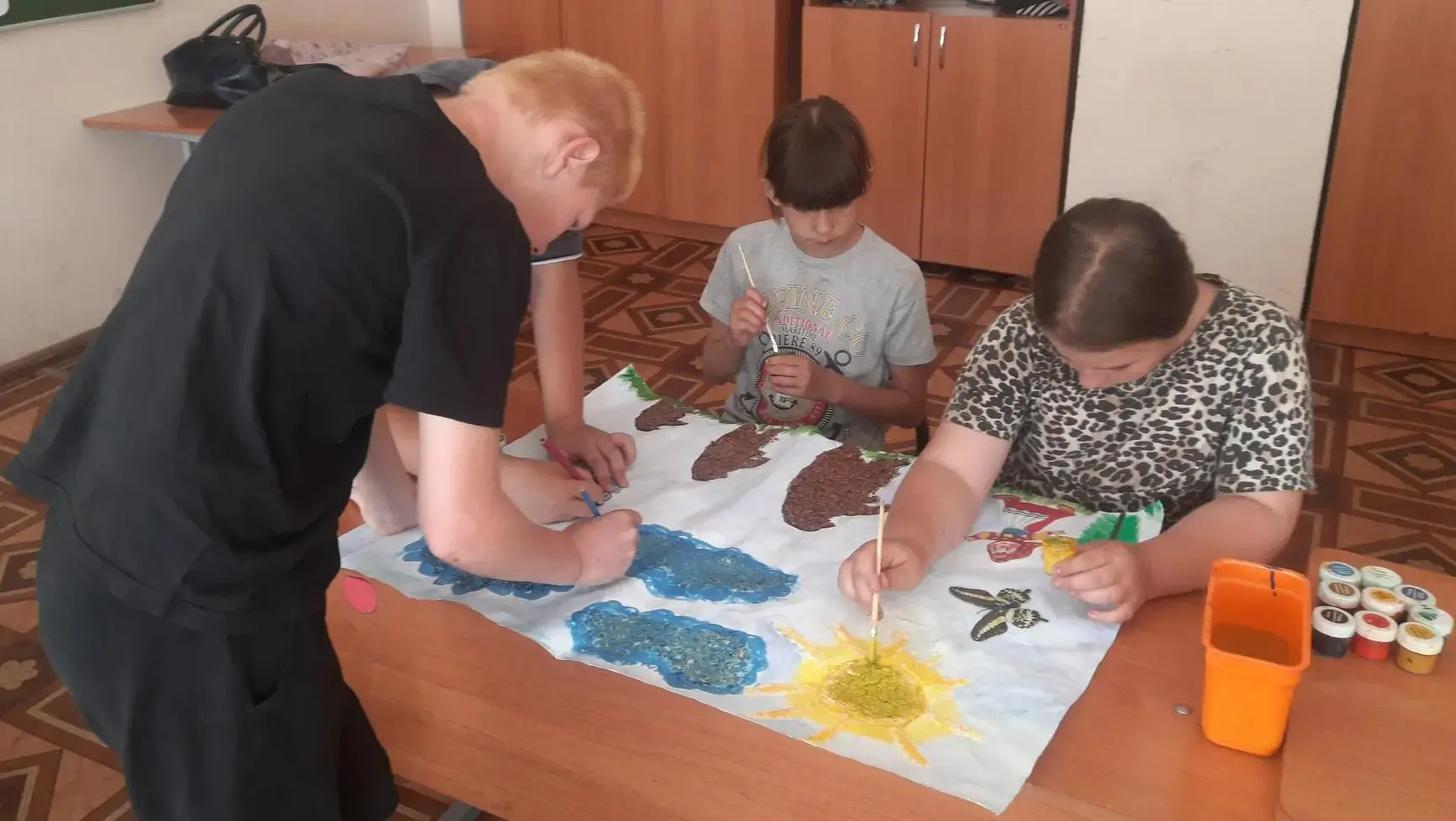 В школьном лагере в 4‑м отряде  «Лучики солнца» прошло  творческое мероприятие!