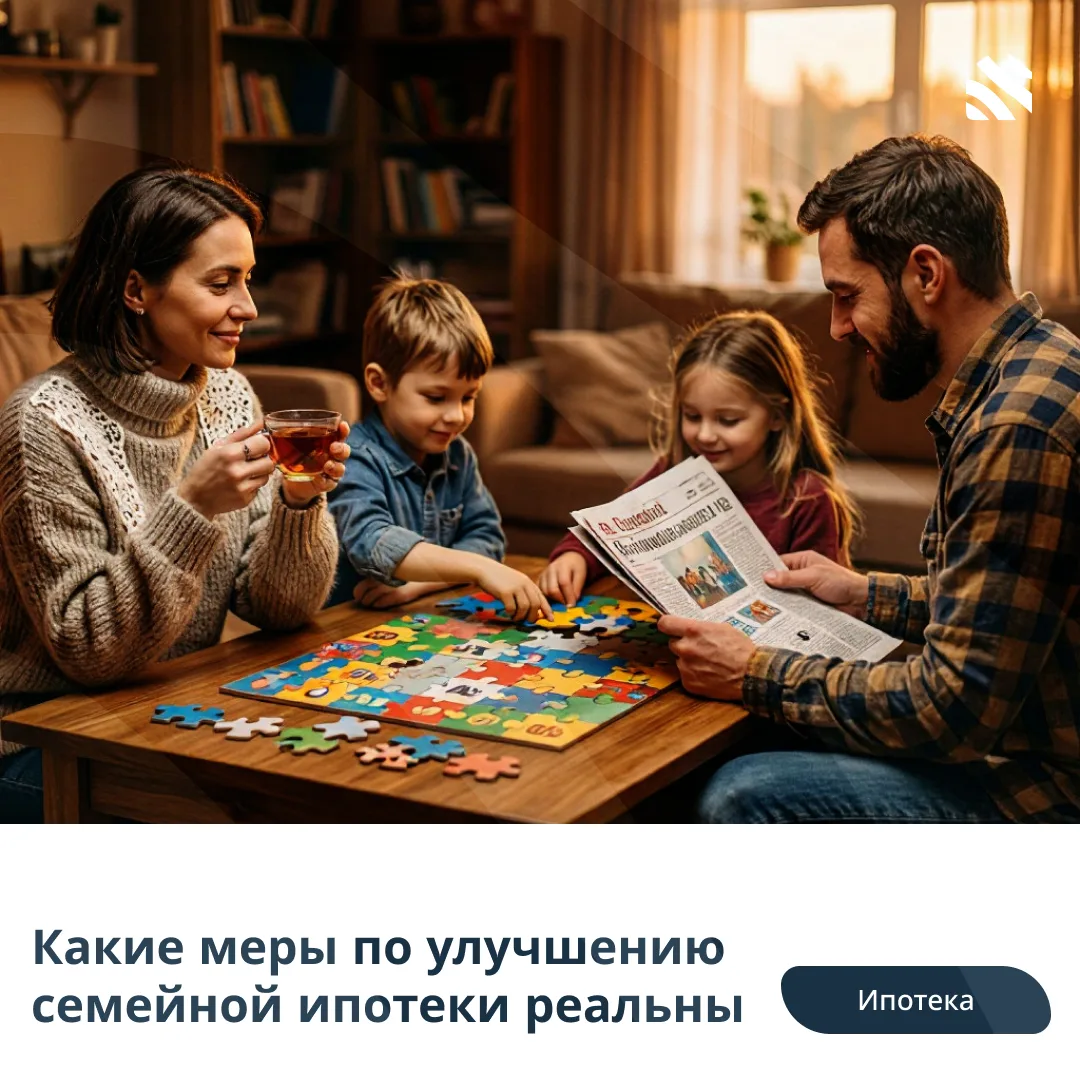 💸Какие меры по улучшению семейной ипотеки реальны