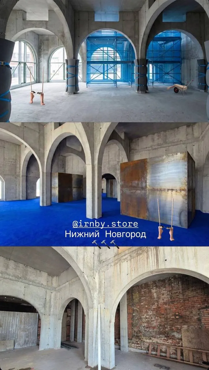 Новый роскошный магазин IRNBY готовится к открытию в Нижнем Новгороде