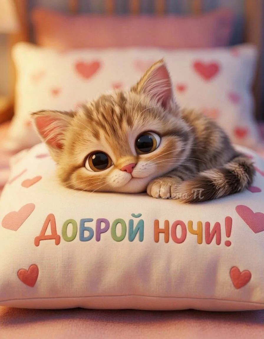 Доброй ночи, дорогие подписчики!❤️