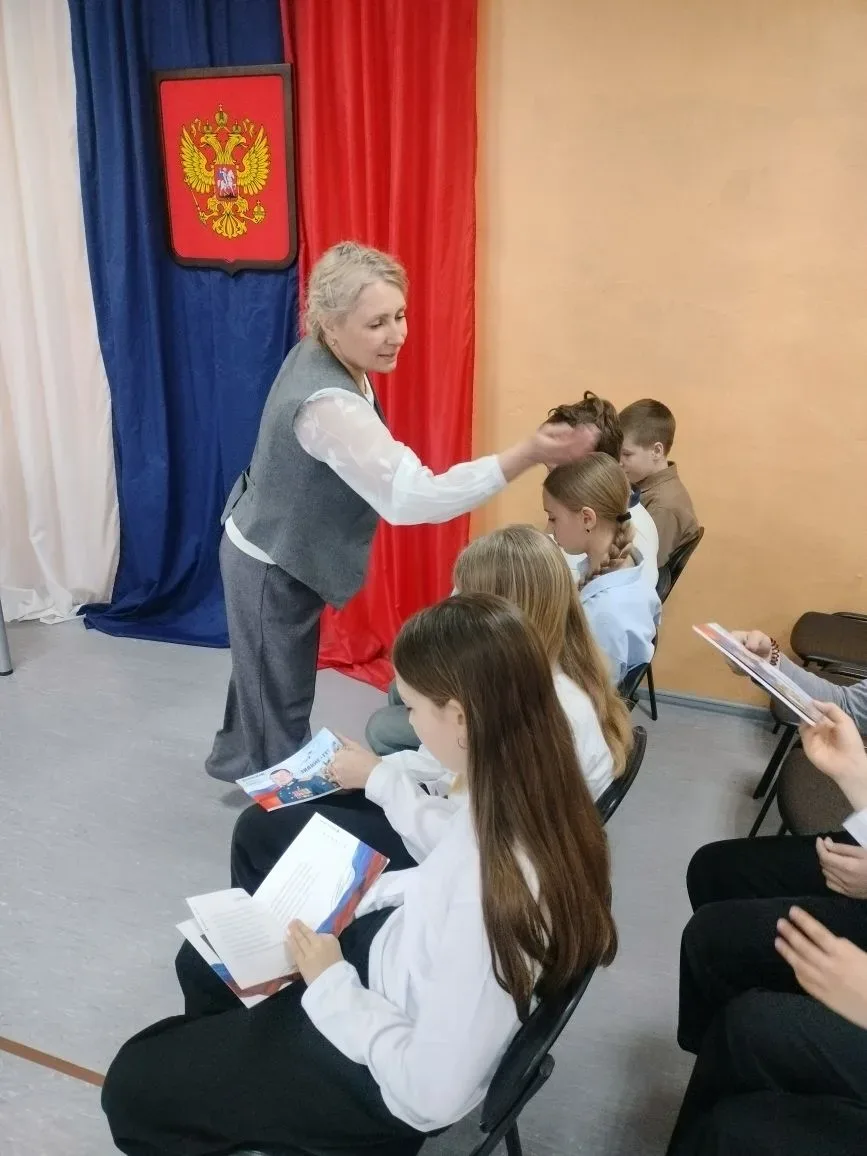 На этой неделе в нашей школе произошло замечательное событие: специалист Движения Первых города Бийс