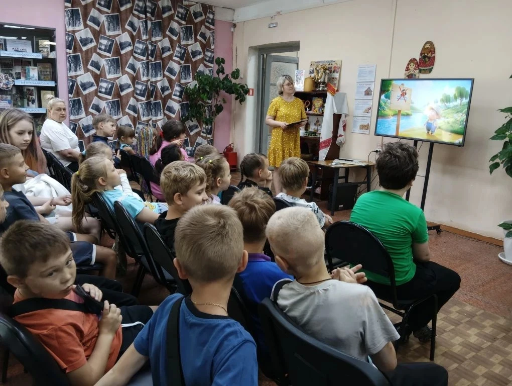 🌊Вода - безопасная территория❗❗❗

Для ребят 👭👭ШЛДП "Орлята России" сотрудники библиотеки филиала 