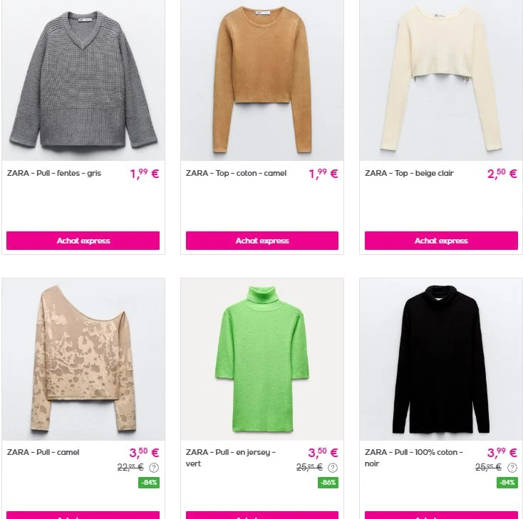 Zara - цены от 1,99 🔥🔥🔥