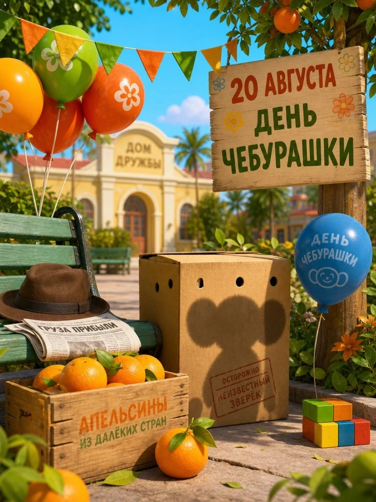 20 августа-день Чебурашки!