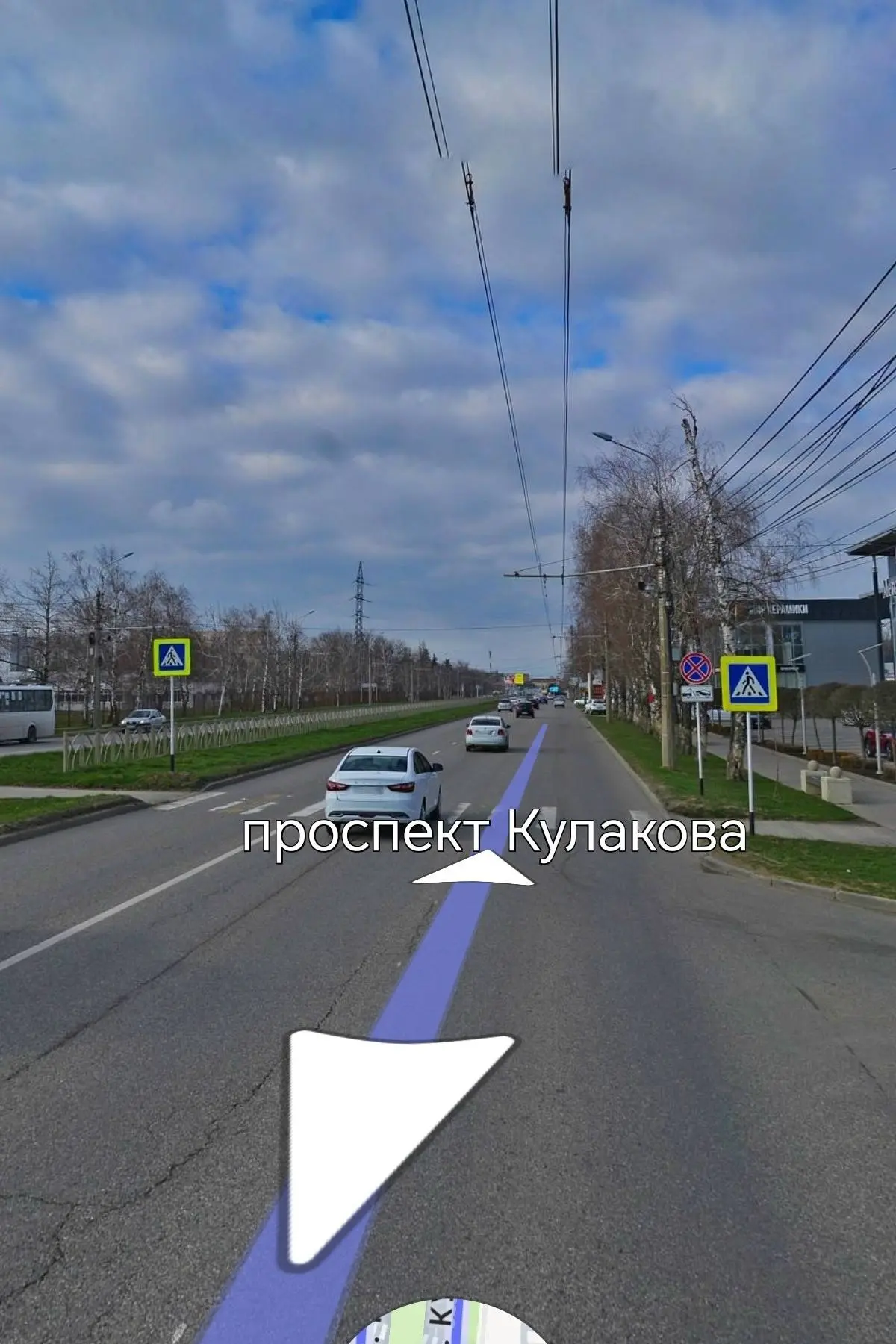 Пешеходного перехода на Кулакова напротив СКФУ больше нет.