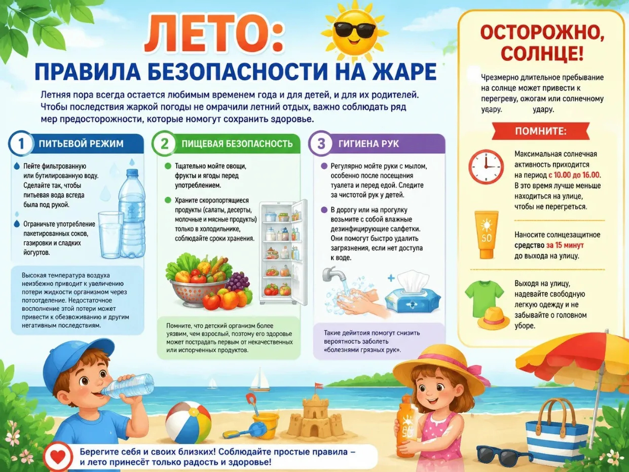 ☀Простые правила на лето. 👆