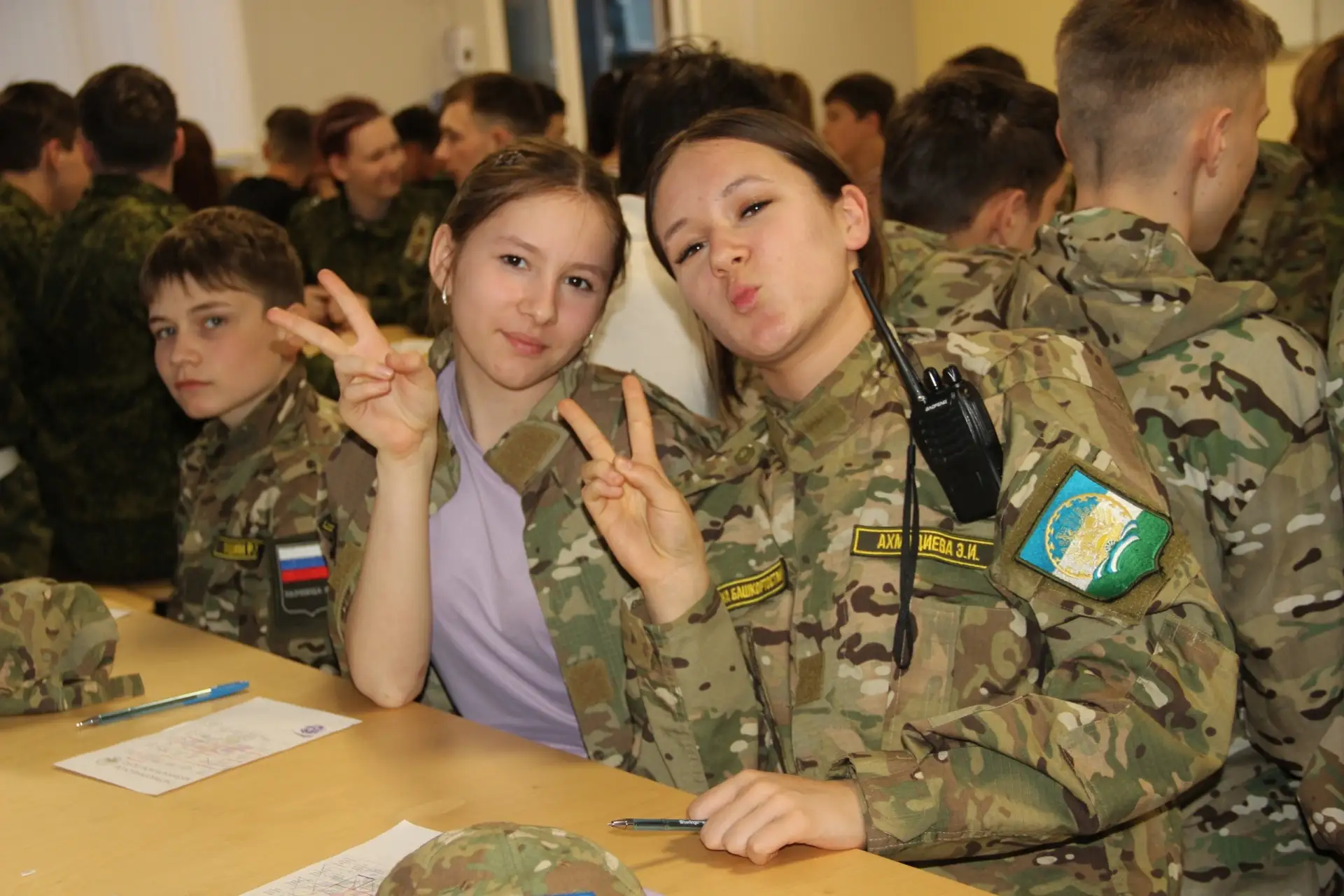 🎉 Поздравляем команду ВПК «Коллектор»!  Команда военно-патриотического клуба «Коллектор» из МБОУ гим