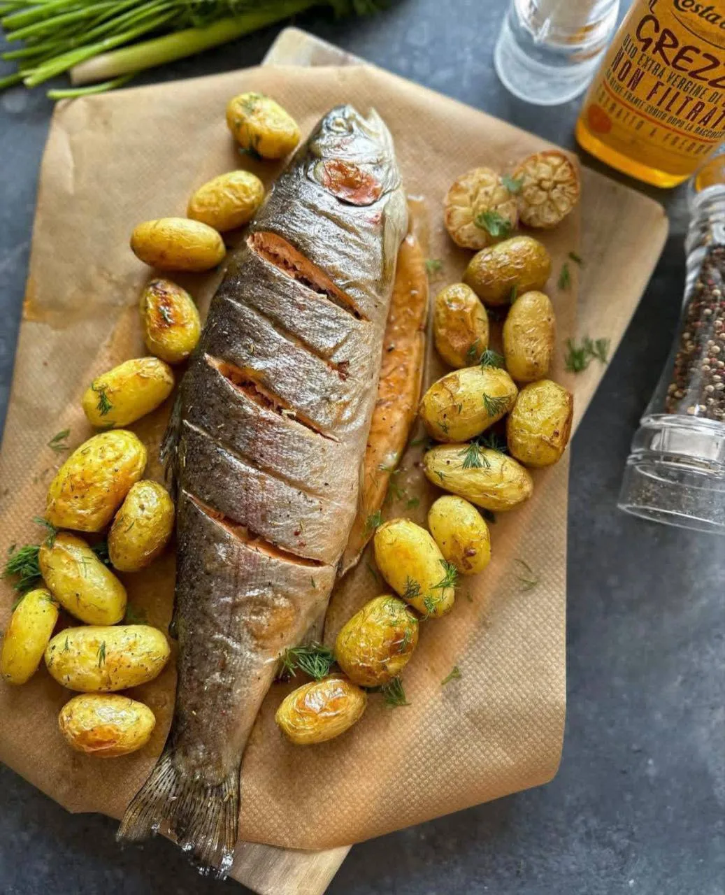 НОВИНКА 
⚡⚡⚡
🐟ФОРЕЛЬ МОРСКАЯ ПОРЦИОННАЯ (ТУРЦИЯ) - 910₽/кг 
Рыбки непотрошенные 0,5-0,8кг🔥

Жирнен