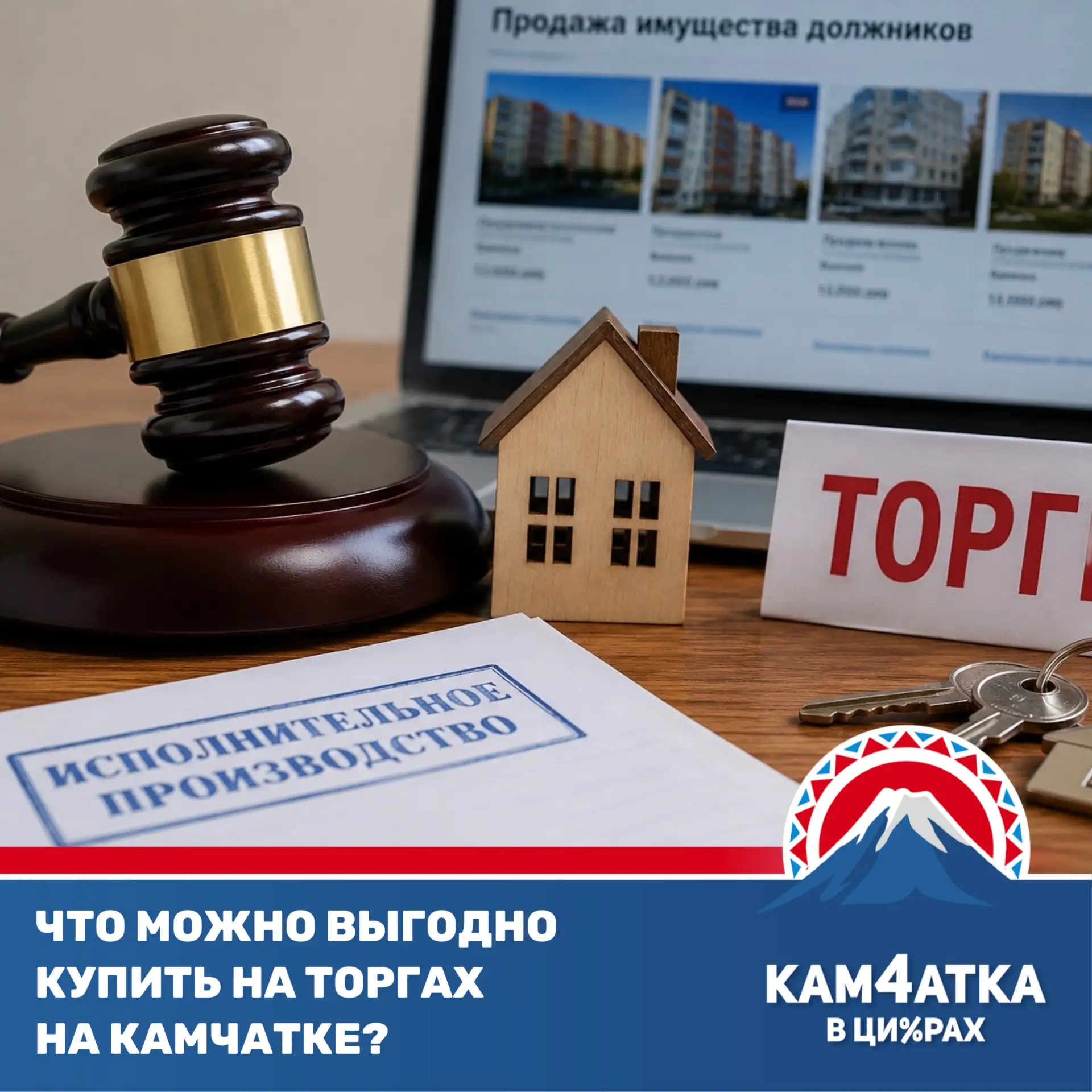 Арестованное имущество камчатцев выставили на продажу