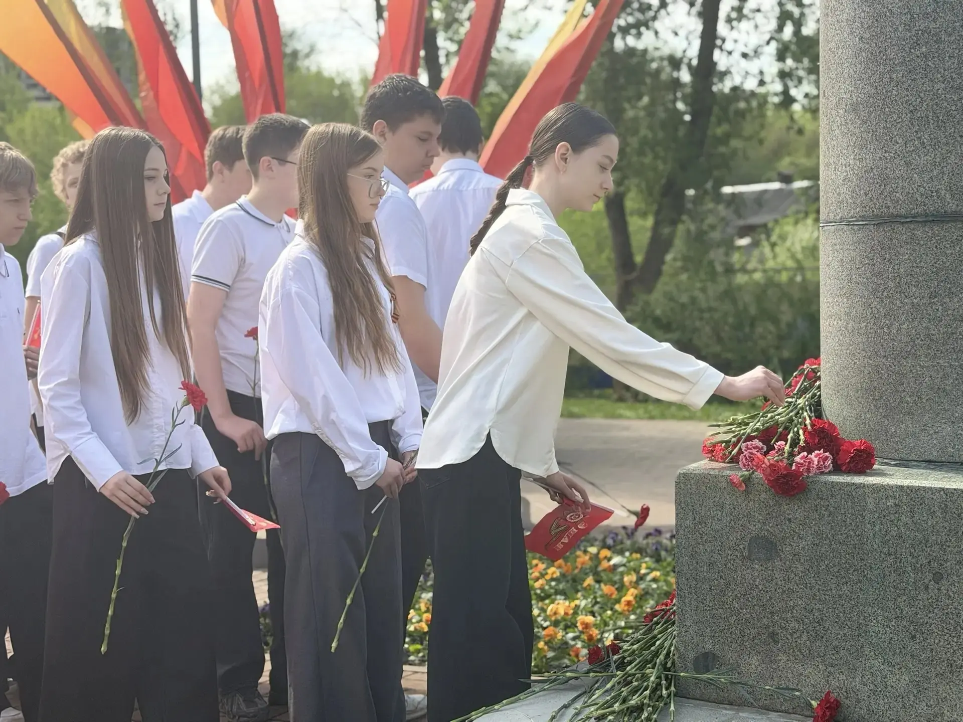 🇷🇺 Сегодняшний день стал для учеников 8-х классов особенным днем.  Ребята приняли участие в торжеств