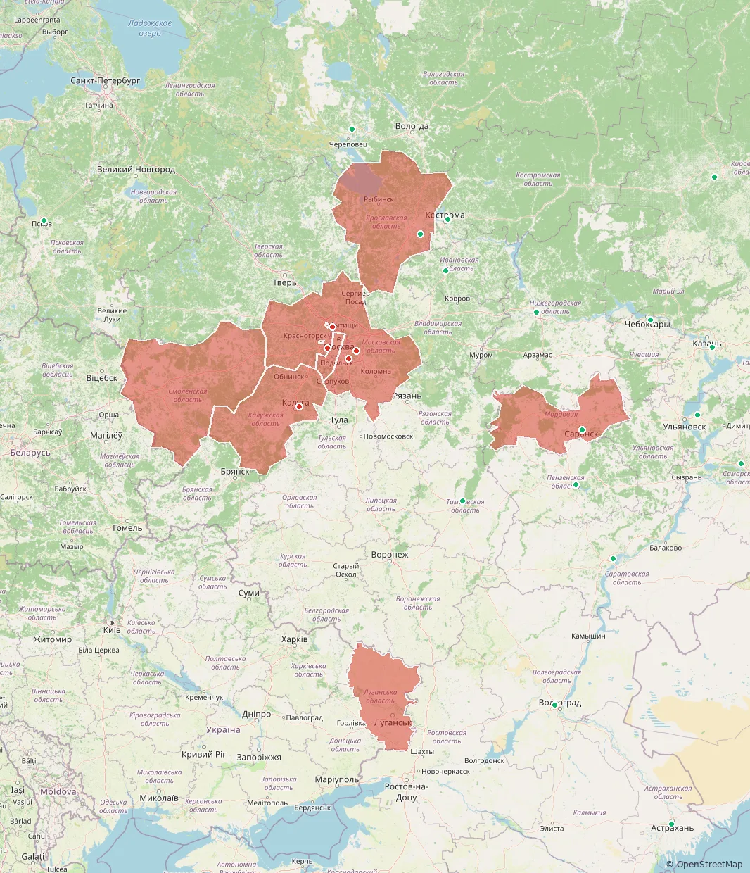 🚨 Карта обстановки 🔄 Обновляется при изменениях.