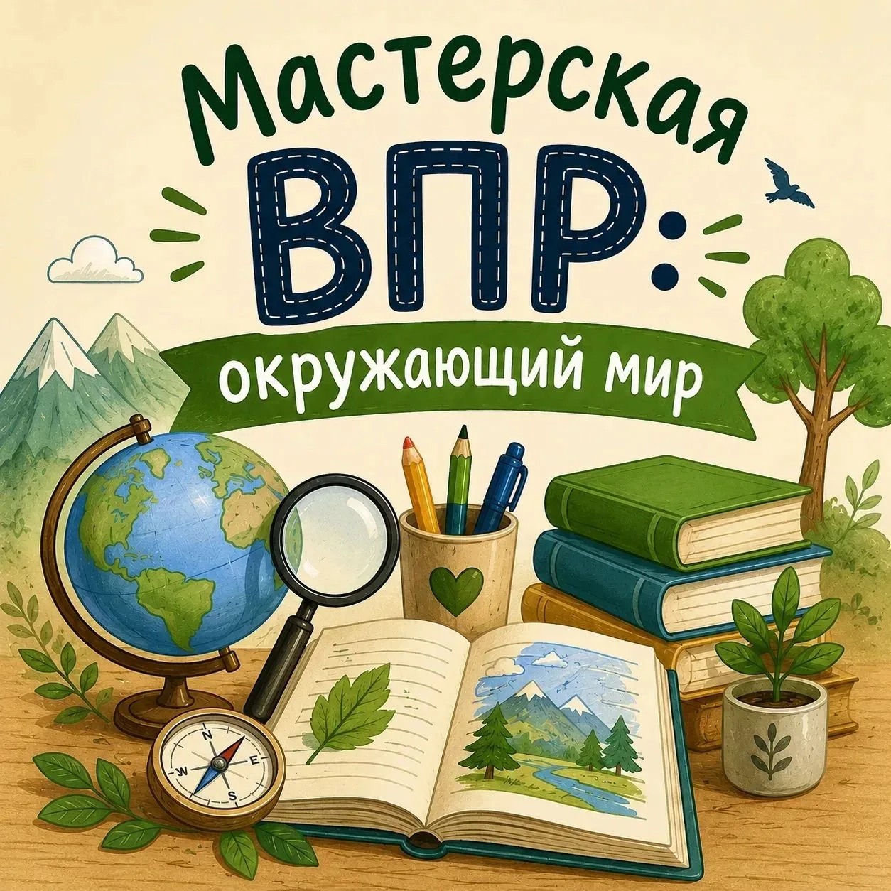 🌍 Друзья, закрытый канал «Мастерская ВПР: окружающий мир» уже активно начал свою работу!

Окружающи