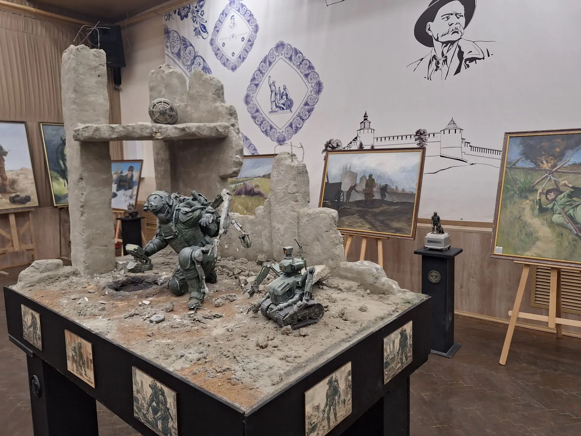 🏛️ ВЫСТАВКА К 325-ЛЕТИЮ ИНЖЕНЕРНЫХ ВОЙСК 🛠️
В рамках патриотического воспитания и в честь 325-й го