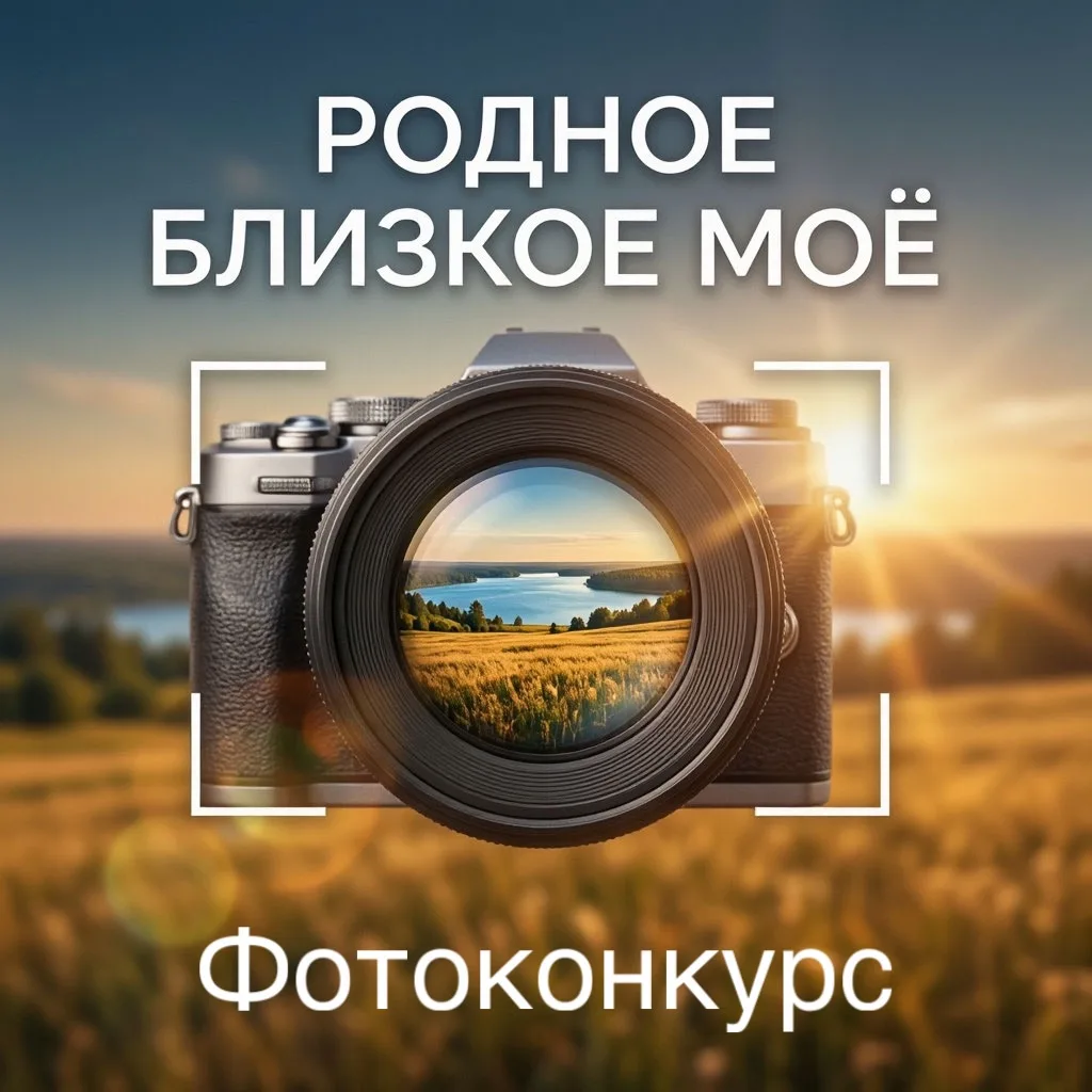 🎉 Объявляется районный фотоконкурс «Родное. Близкое. Моё»! 🎉