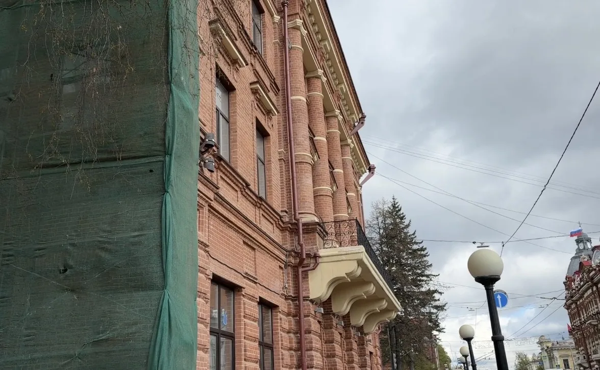 ✅Мэр Томска оценил ход ремонта в здании художественной и музыкальной школы на Ленина