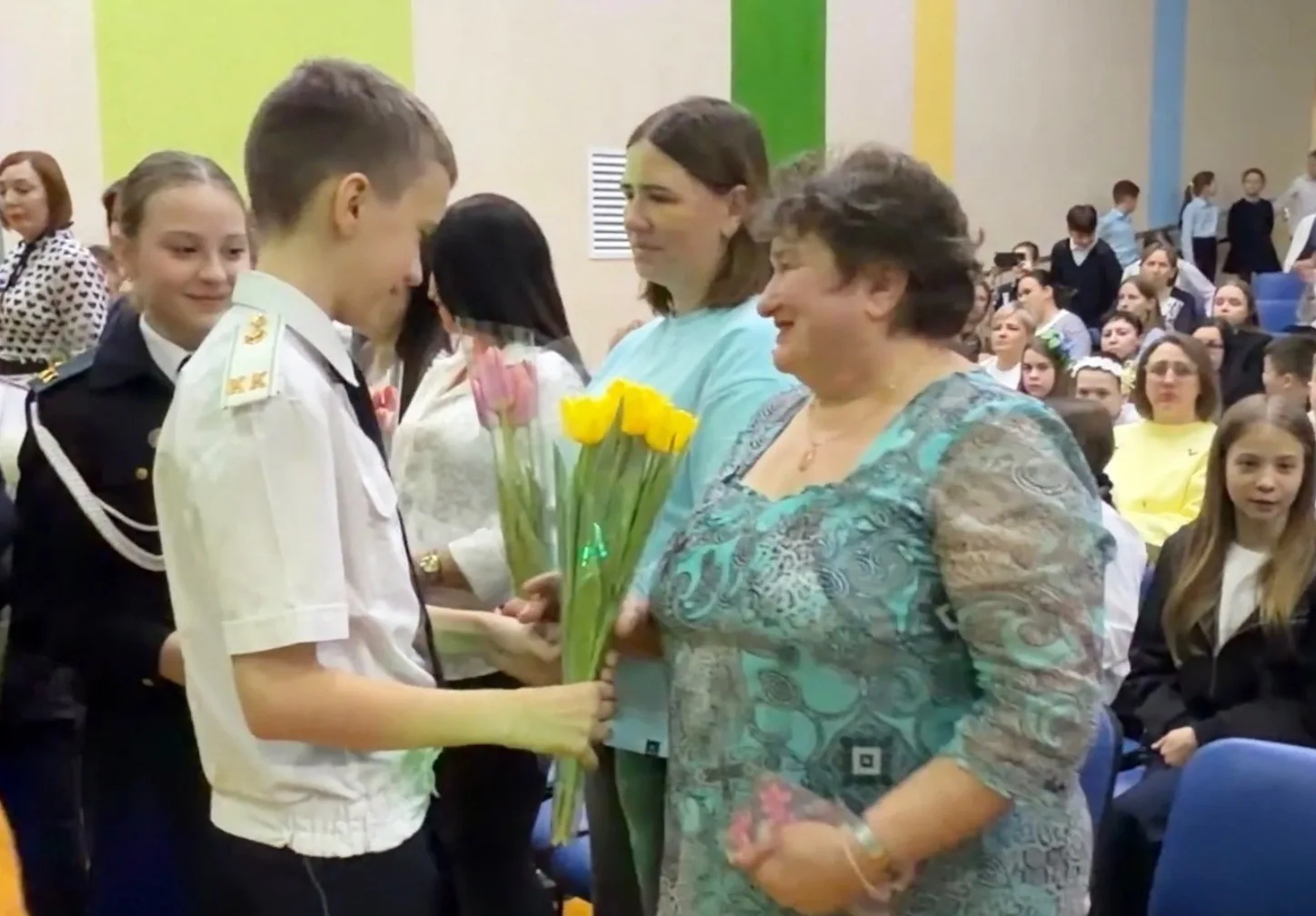 🎶Праздничный концерт в школе имени М.Ю. Лермонтова  🌸В преддверии Международного женского дня в наше