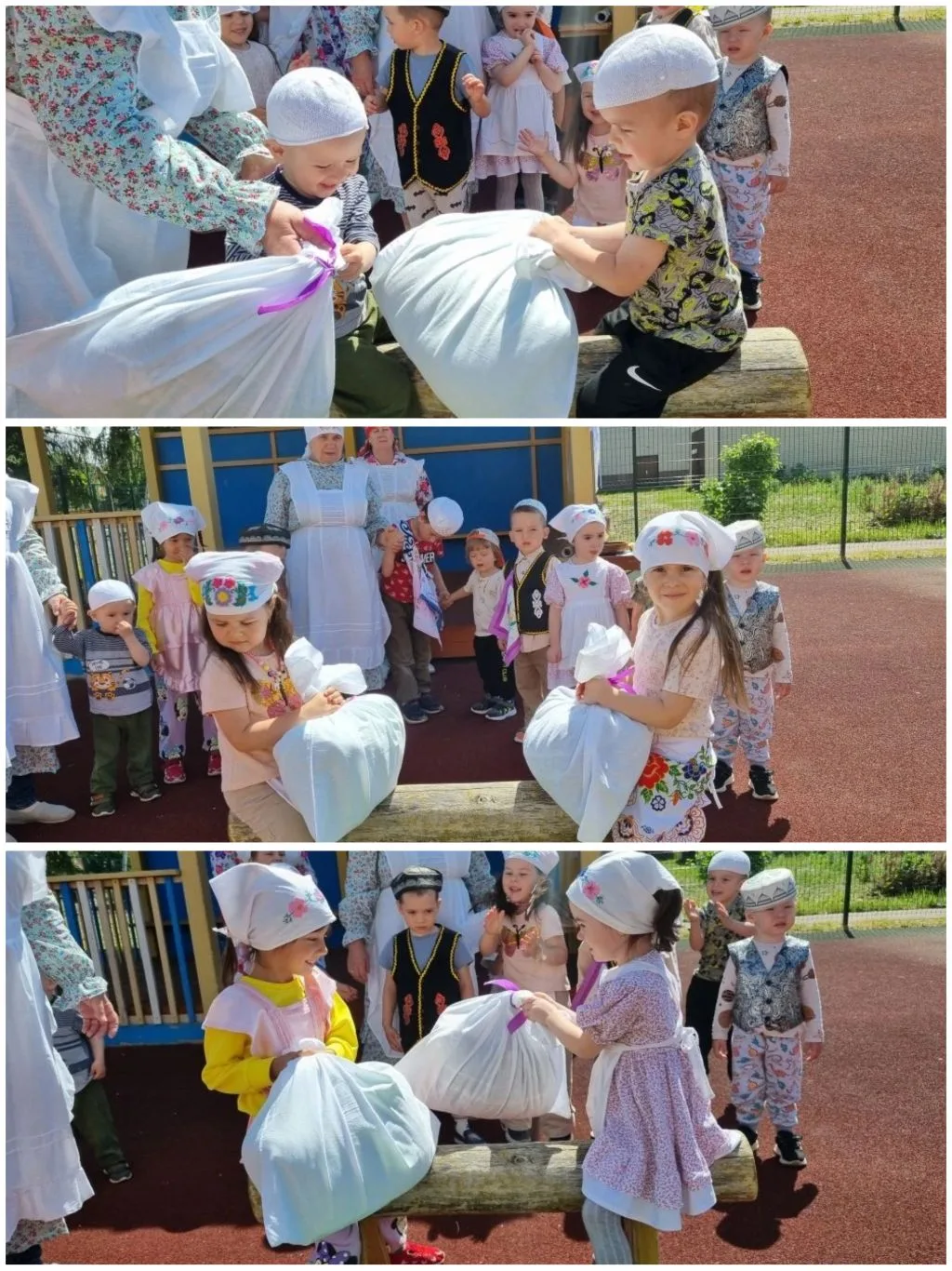 🎉 1 июнь – Балаларны яклау көнендә безнең балалар бакчасында чын милли бәйрәм – Сабант...