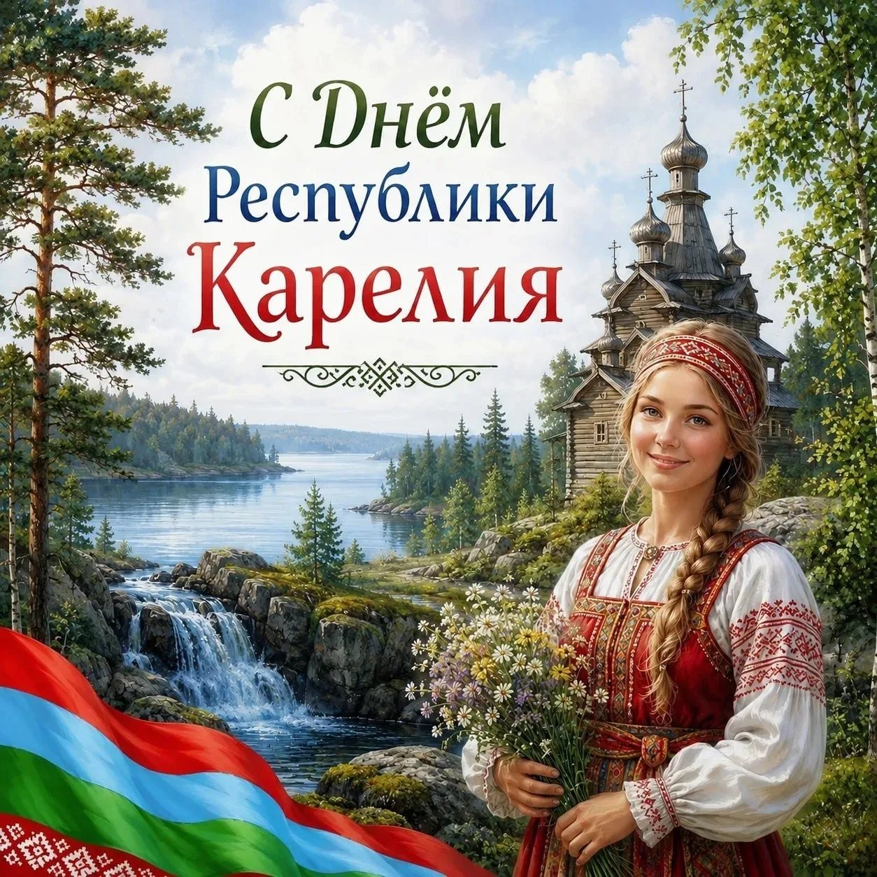 🌲🏞 8 июня — День Республики Карелия 🏞🌲