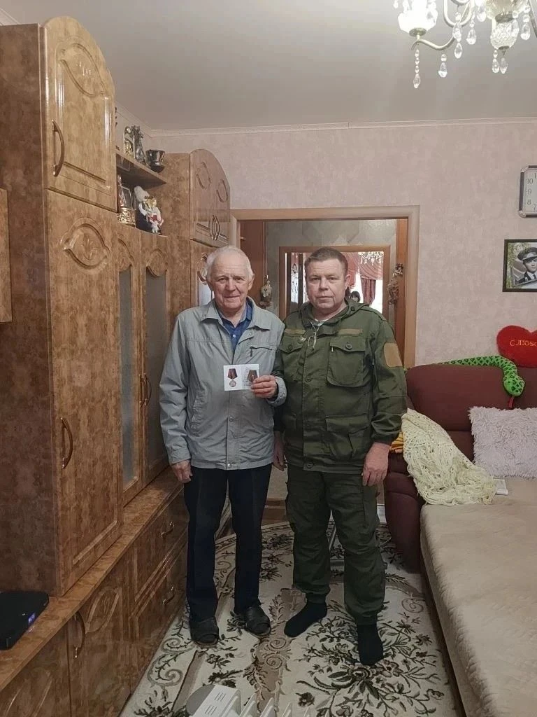 Ликвидаторам аварии на Чернобыльской АЭС вручили памятные медали