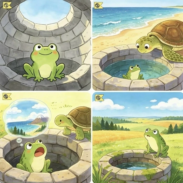 🐸 Рассказ про лягушку и целый мир!