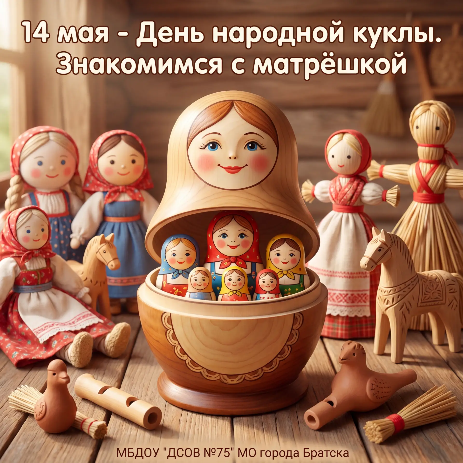 ✨ 14 мая — День народной куклы! ✨