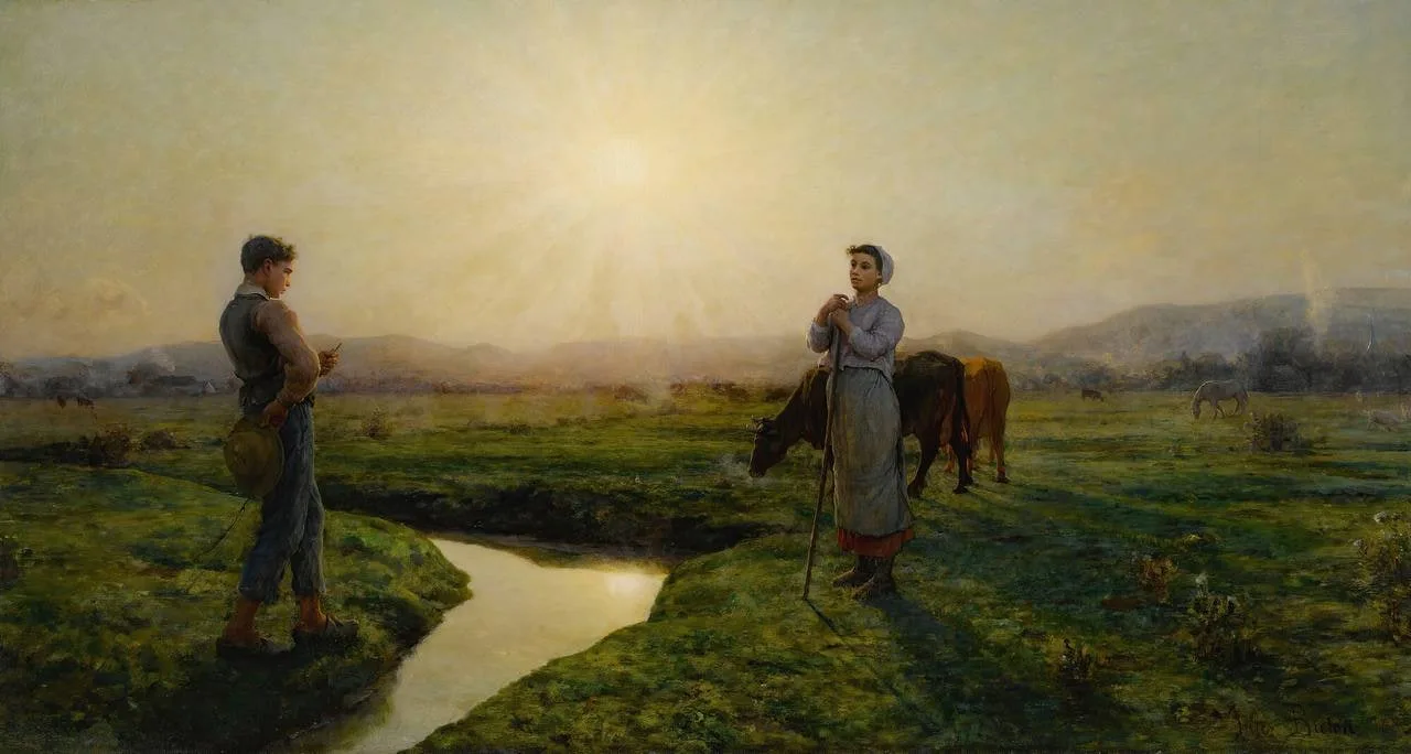 🌤 Доброе утро!

"Утро"

Жюль Бретон
(1883)
Франция
Жанровая живопись, натурализм

📍Частное собрани